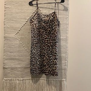 Zara animal print dress
